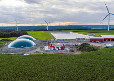 Anaerobic digester is generating electricity at Lent Hill Dairy Farm through its partnership with Ag-Grid Energy.